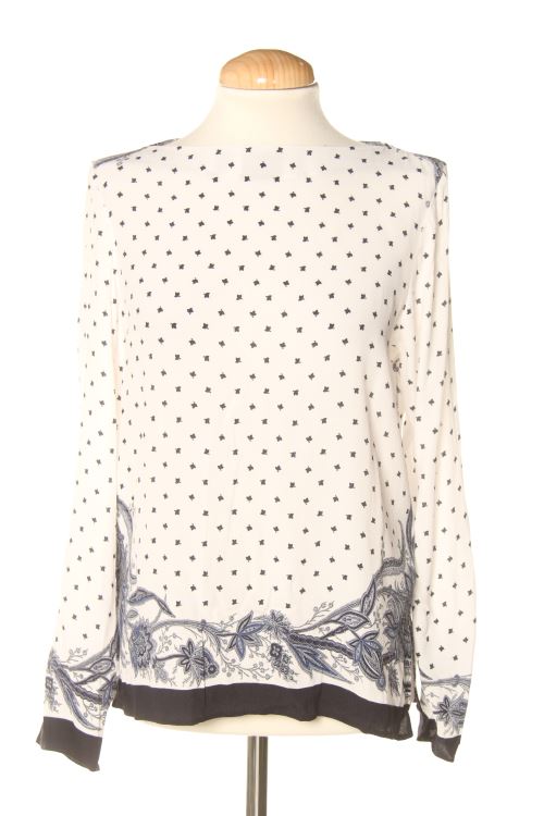 Blusa a maniche lunghe