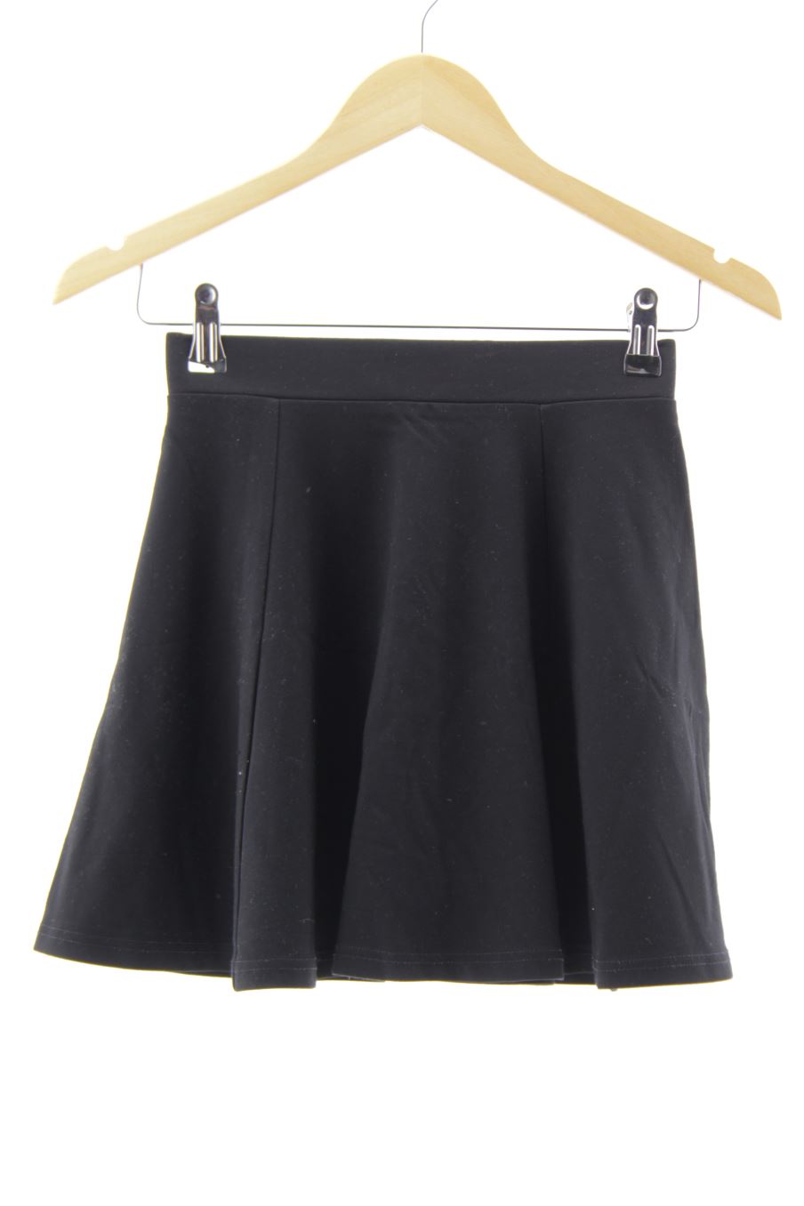 Falda de H&M de la talla XS, de color negro