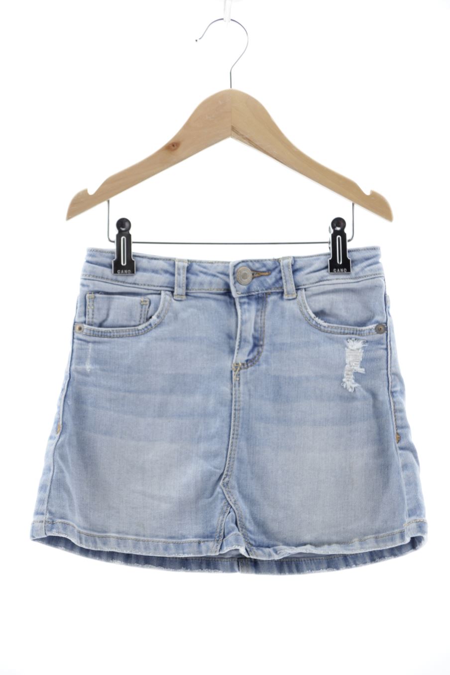 Falda de Zara de la talla años de denim de segunda mano