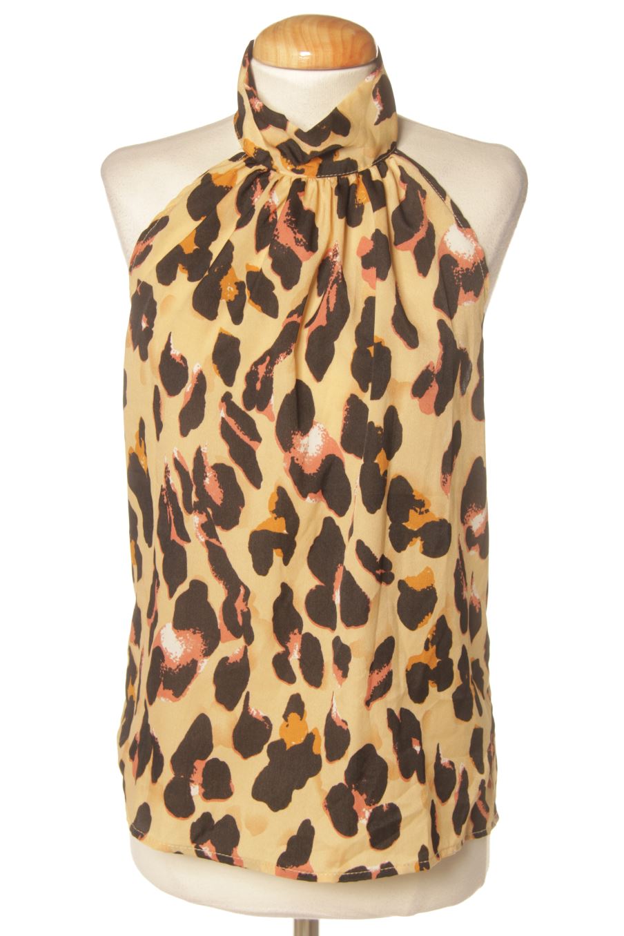 Top PERCENTIL de la taille S, de couleur animal print