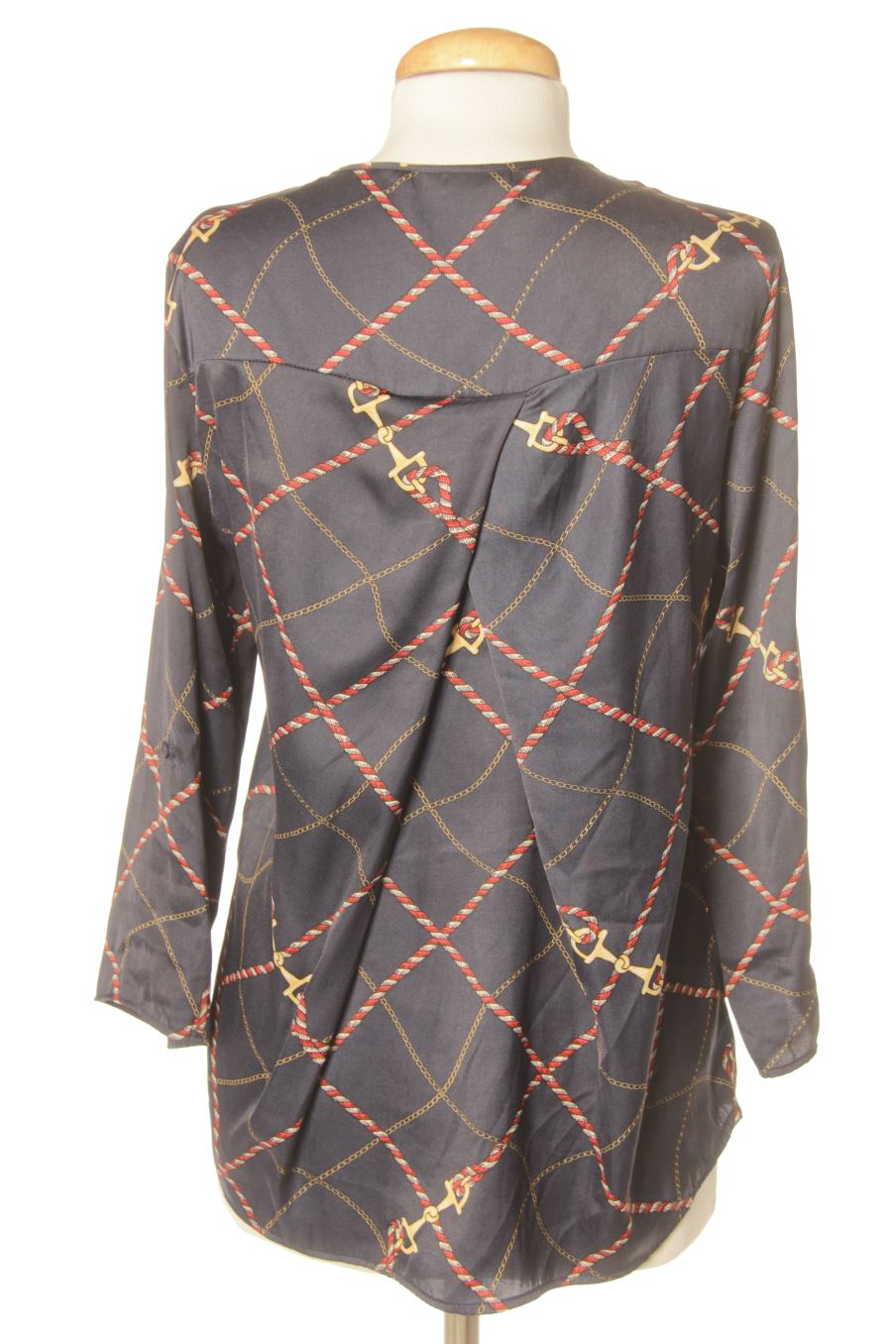Blouse à manches longues Stradivarius de la taille S, de couleur imprimés