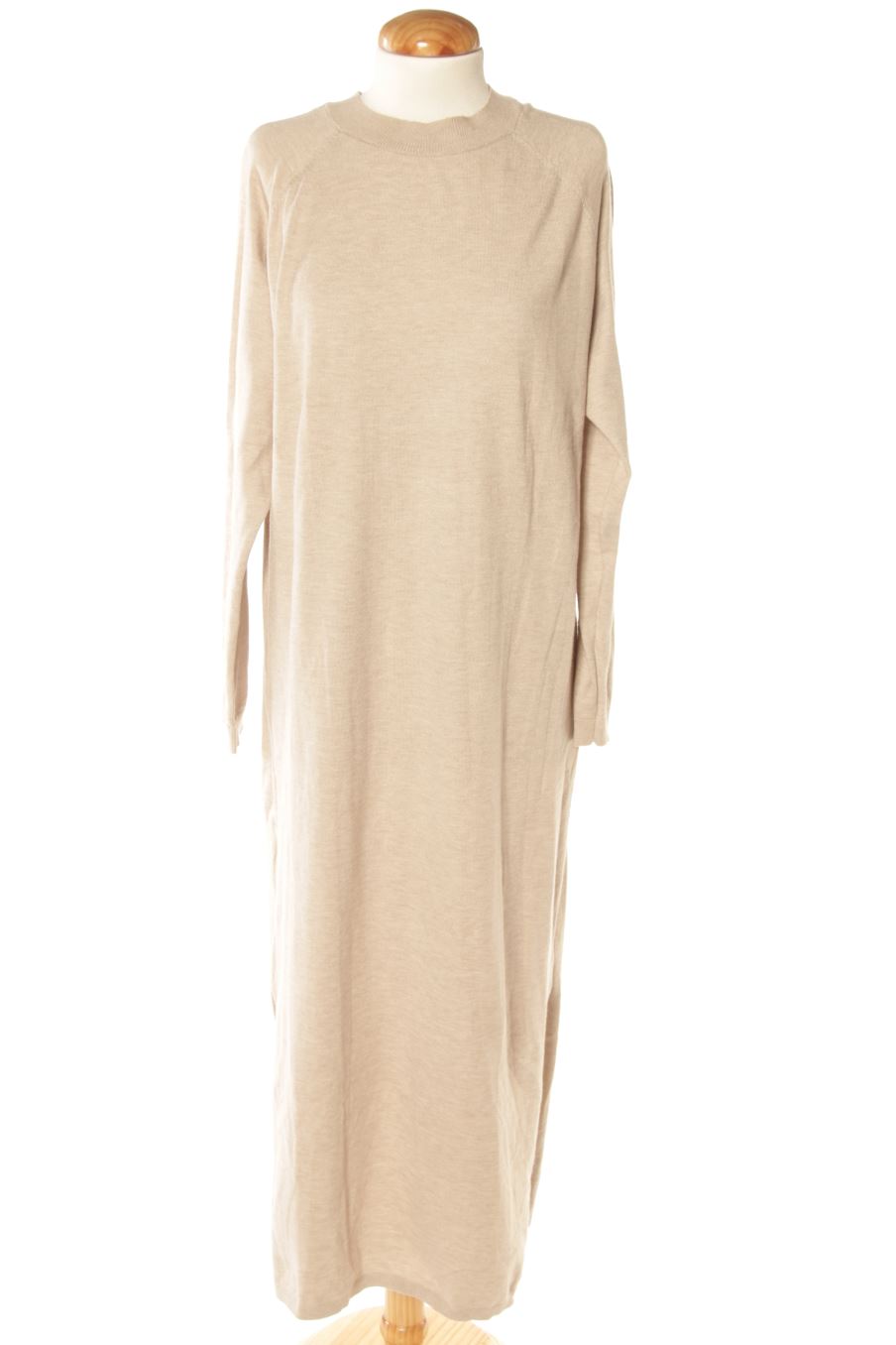 Robe casual Mango de la taille L, de couleur beige