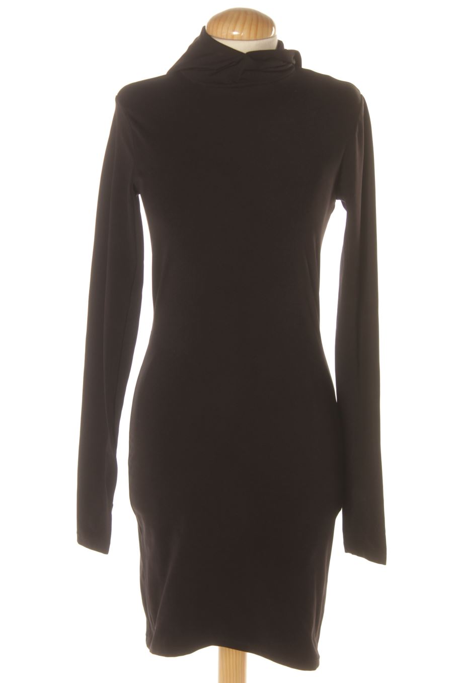 Vestito casual de H&M de la talla S, de color nero