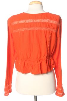 Blusa a maniche lunghe S Zara