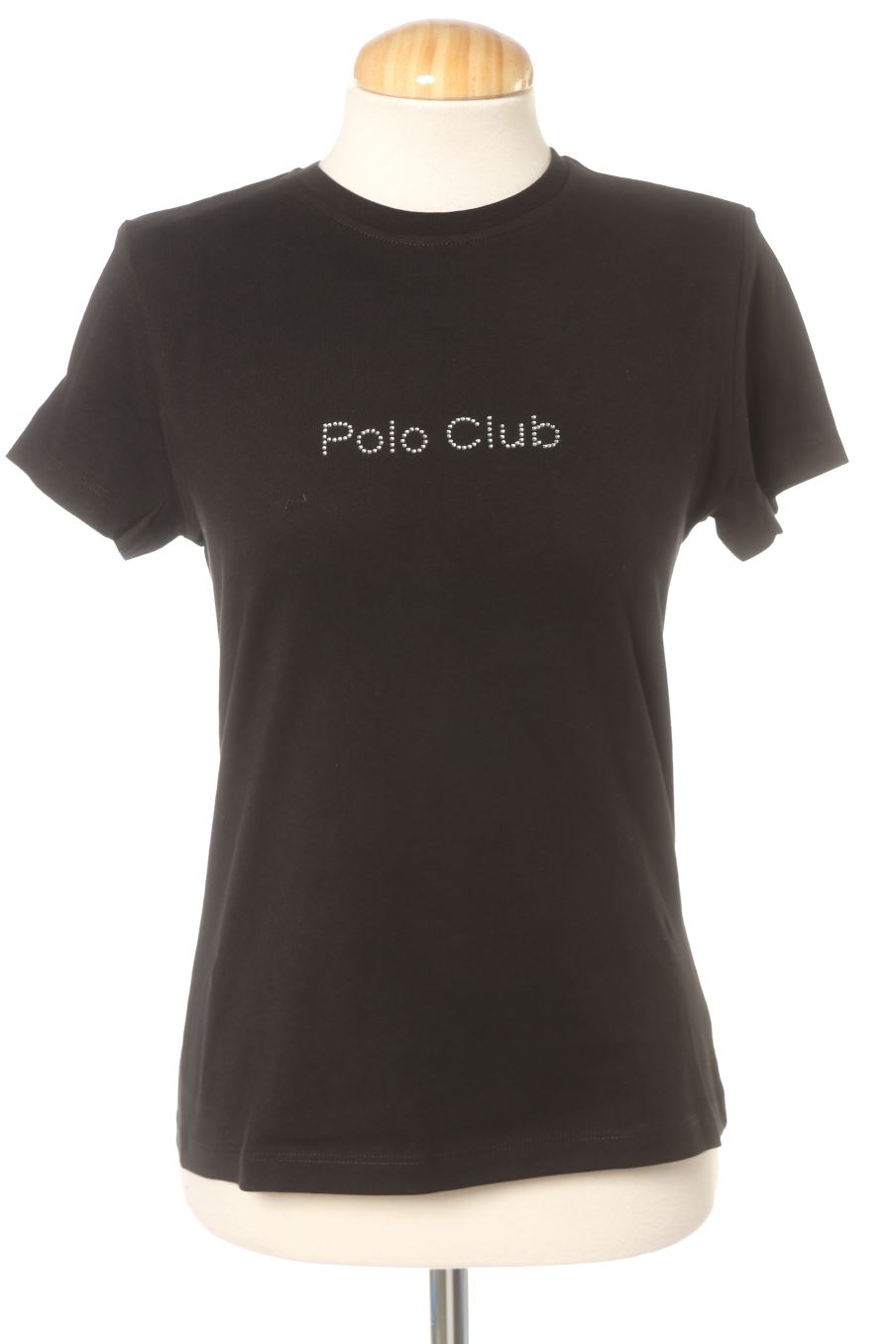 Camiseta de Polo Club de la talla S, de color negro