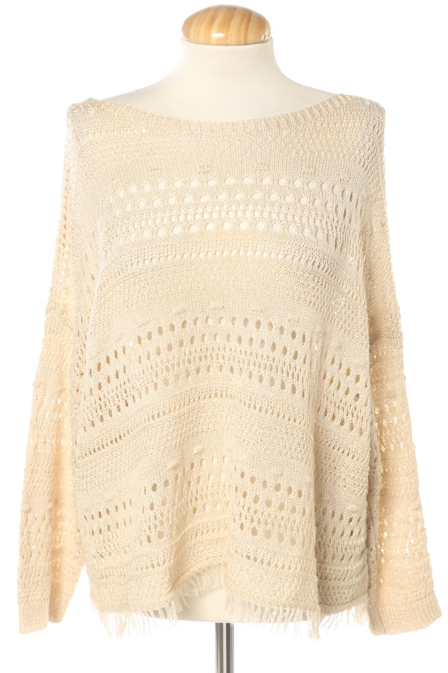 Pull Hug & clau de la taille M, de couleur beige