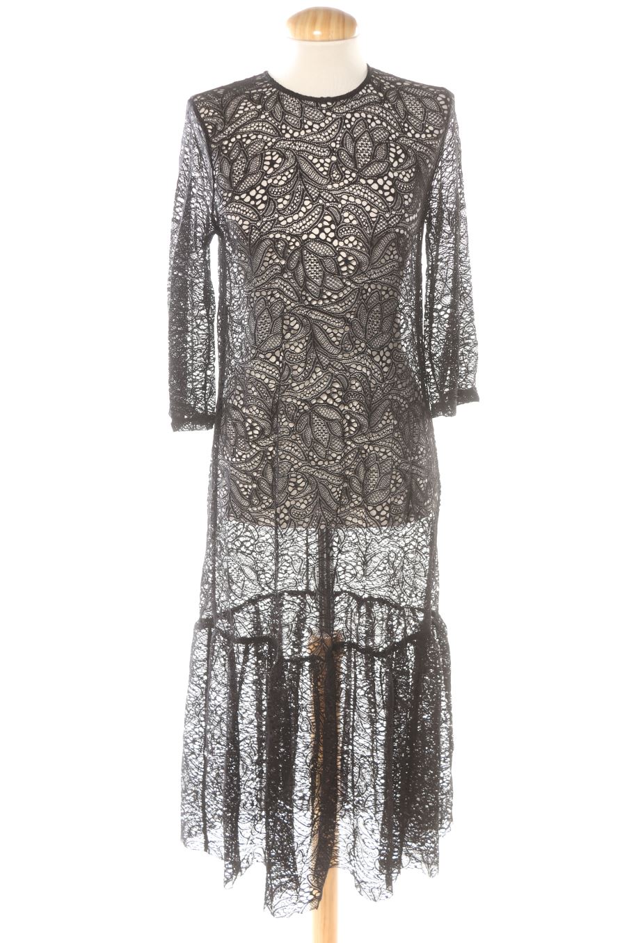 Einfaches Kleid von ZARA TRAFALUC Größe S, Farbe Schwarz, für