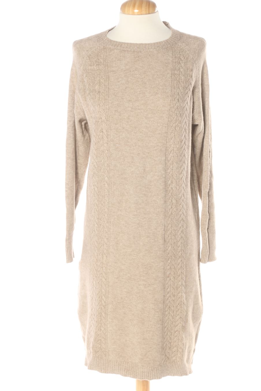 Einfaches Kleid von PERCENTIL Größe L, Farbe Beige, für
