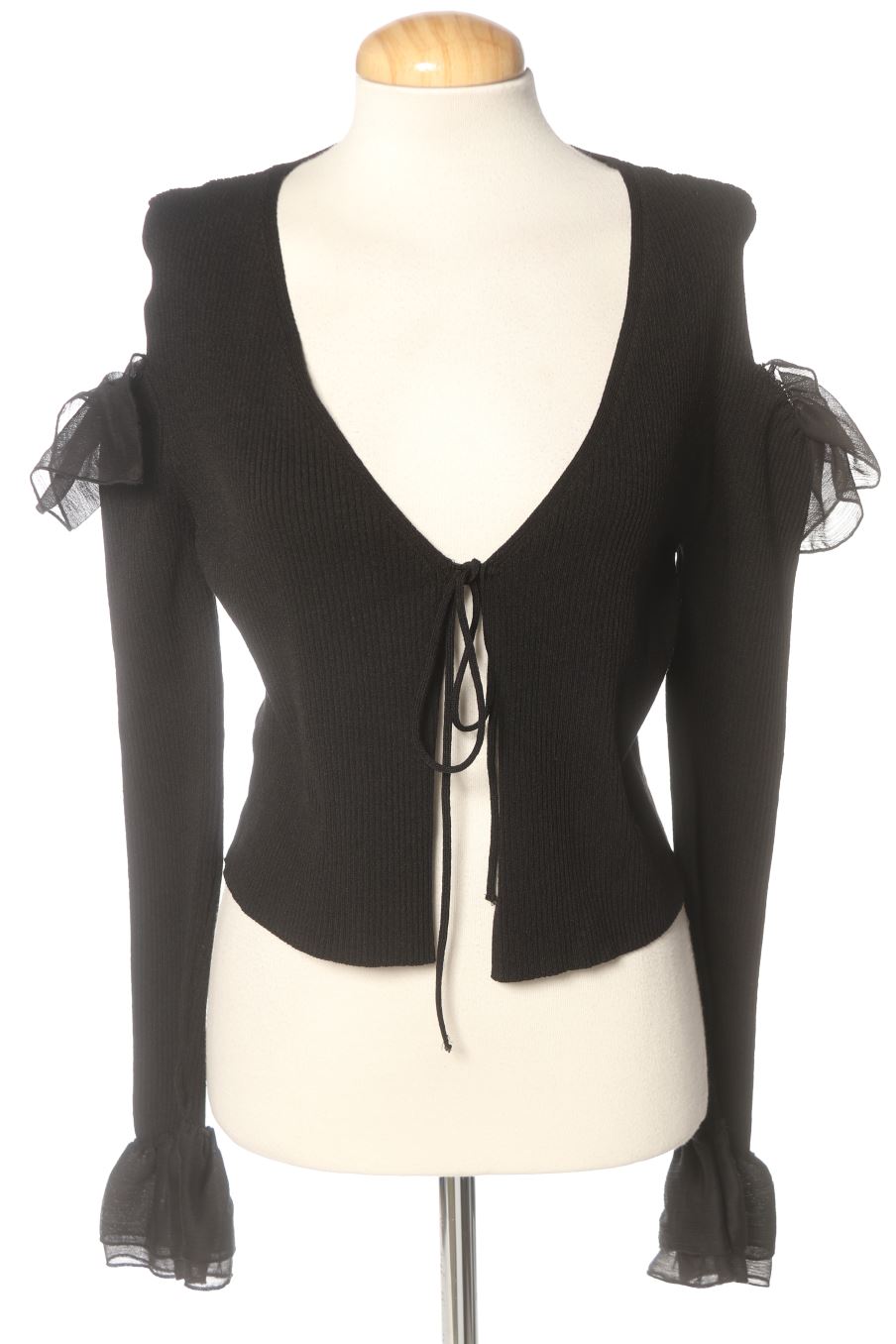 Giacca de Zara de la talla L, de color nero