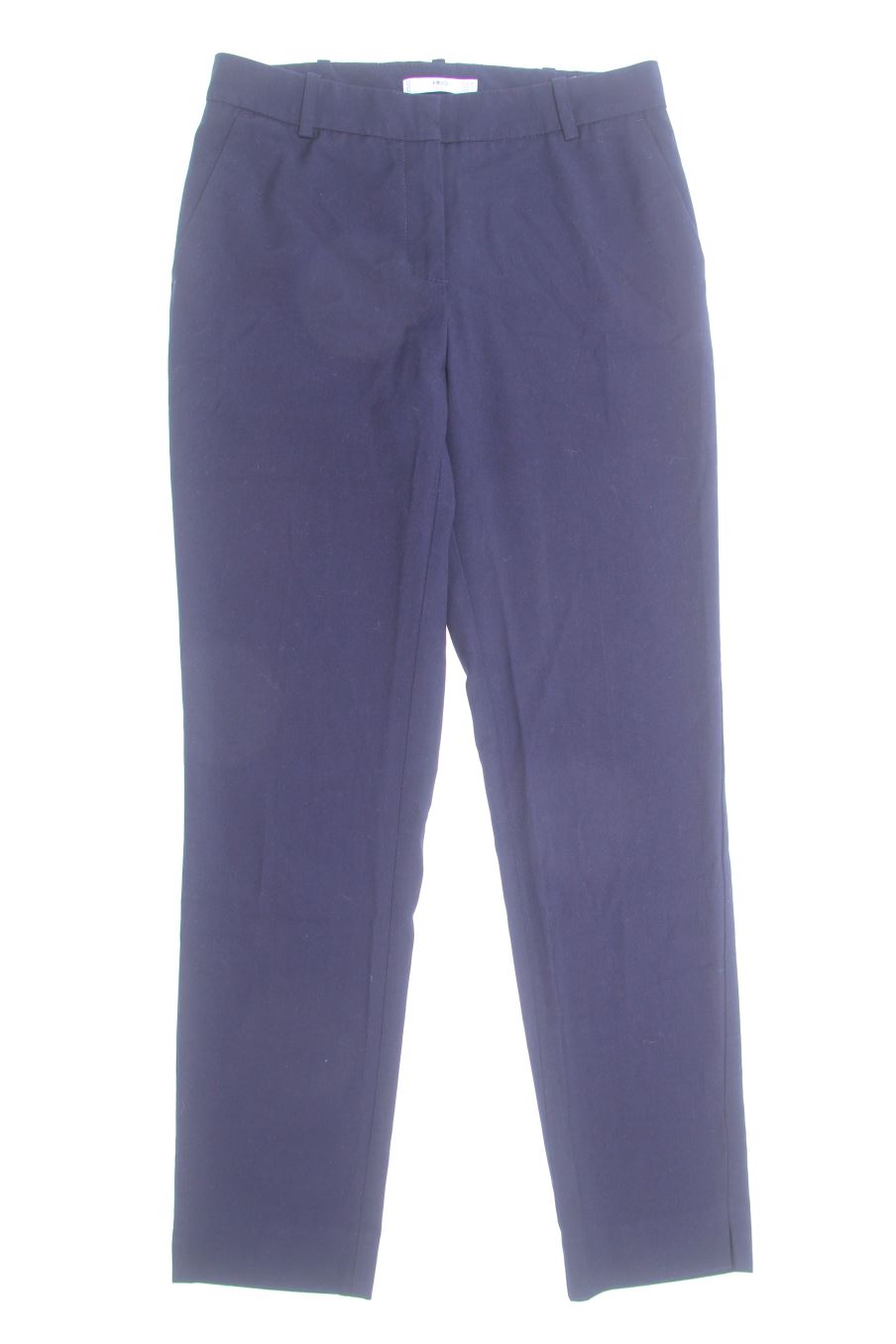 Pantalon Mango de la taille 34, de couleur bleu marine
