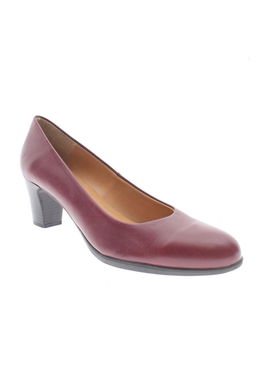 Zapatos de tacon de ANTONIO PARRIEGO de la talla 40, de color burdeos de