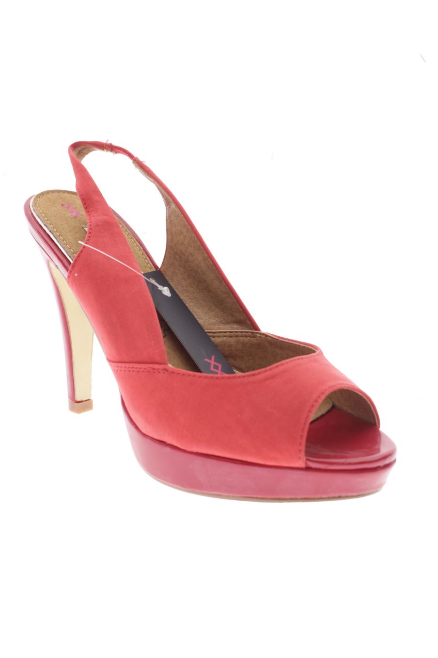Zapatos de tacon de MariaMare de la talla 39, de color rosa de