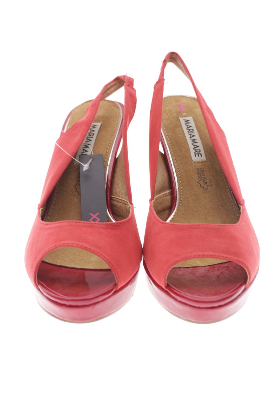 Zapatos de tacon de MariaMare de la talla 39, de color rosa de