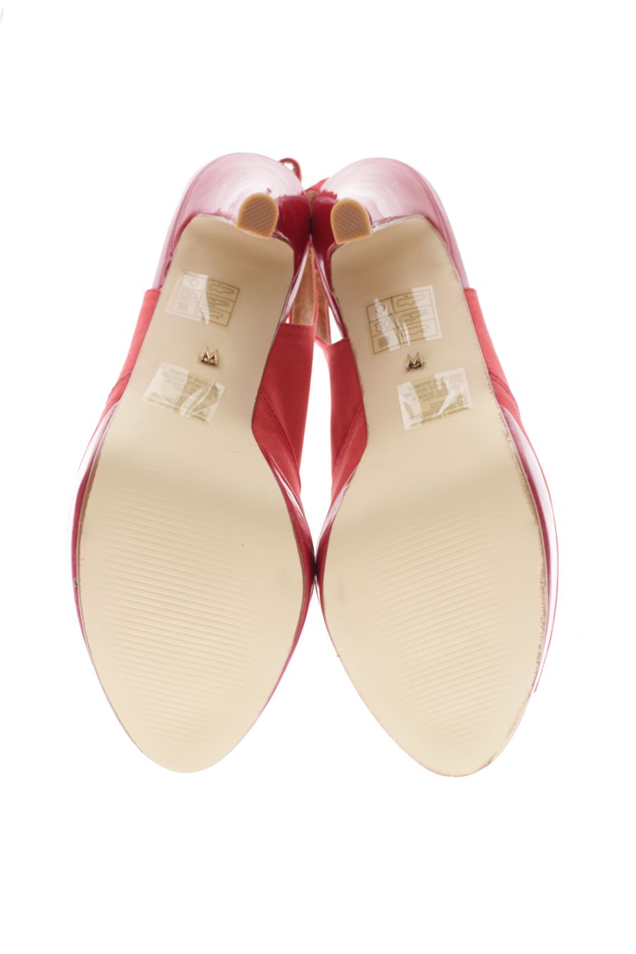 Zapatos de tacon de MariaMare de la talla 39, de color rosa de