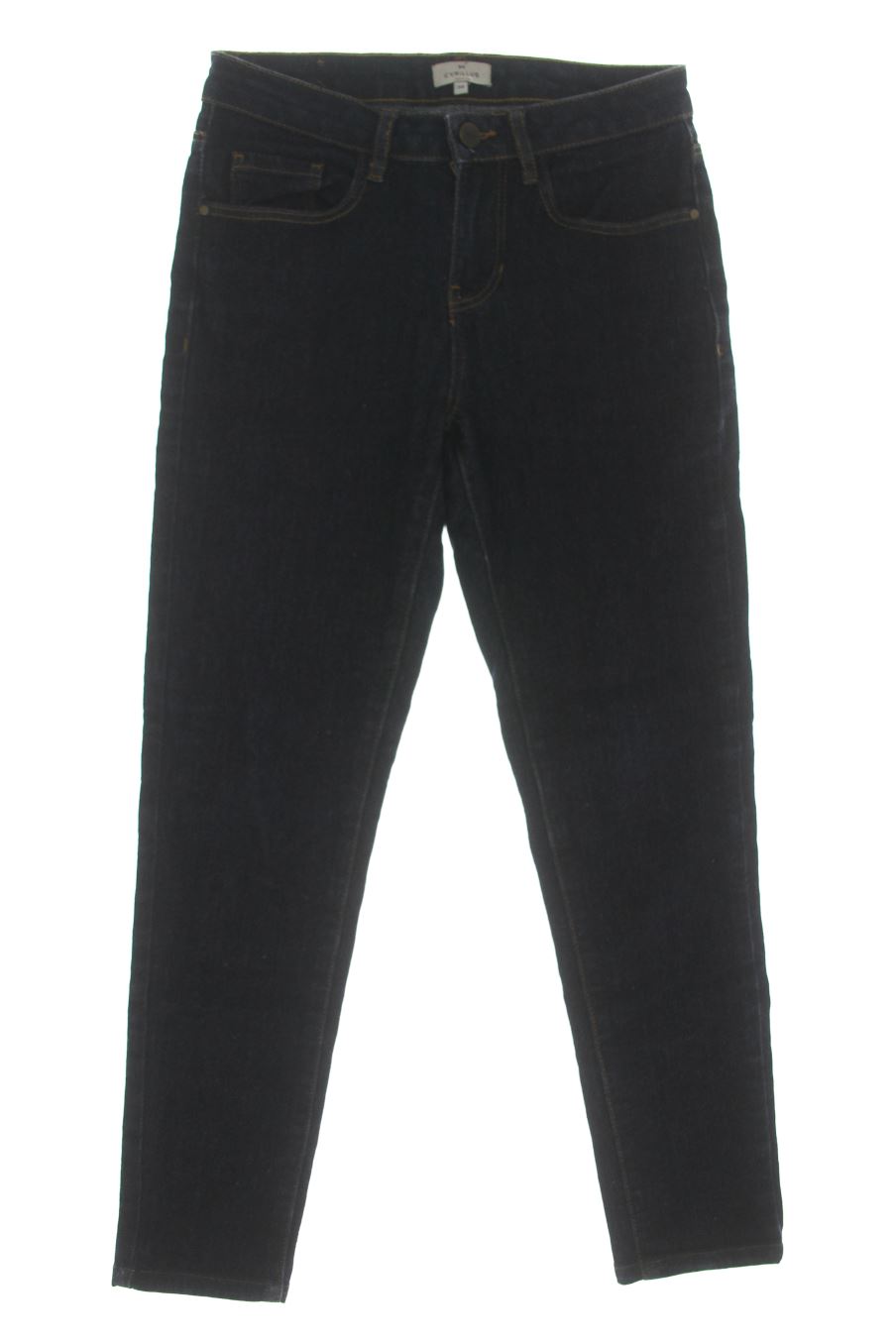 Jeans Cyrillus de la taille 34, de couleur bleu de denim