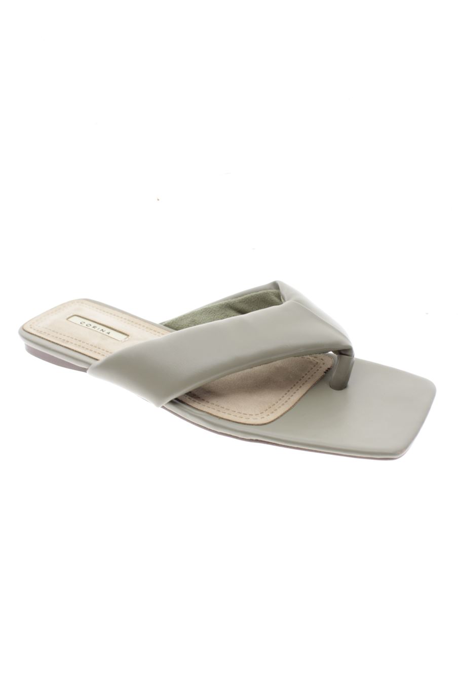 Sandalias planas de Corina de la talla 37, de color verde de
