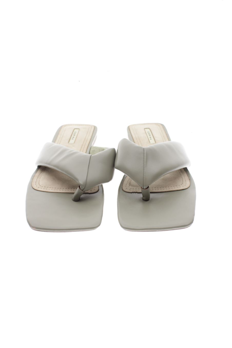 Sandalias planas de Corina de la talla 37, de color verde de