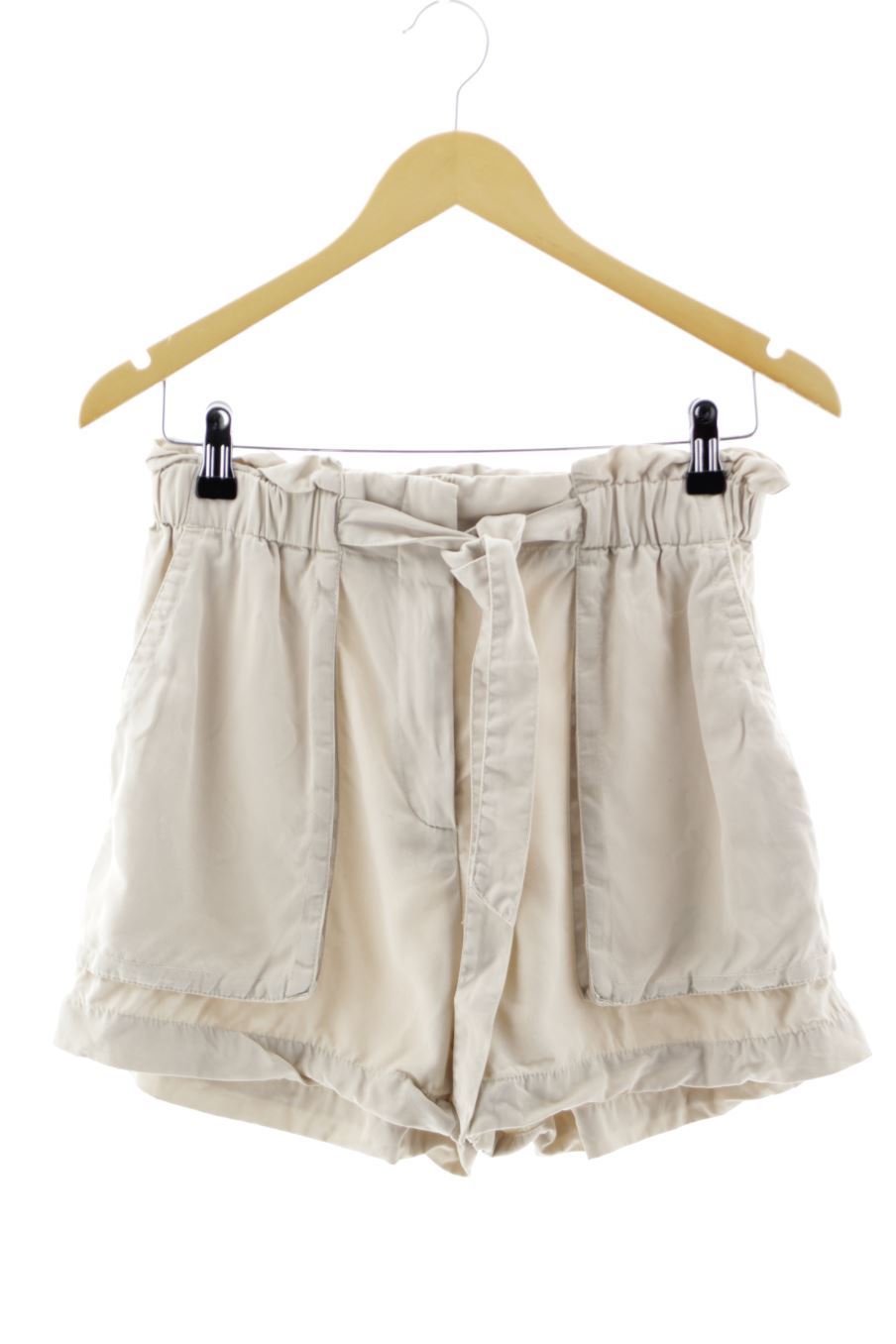 Shorts H&M de la taille 38, de couleur beige