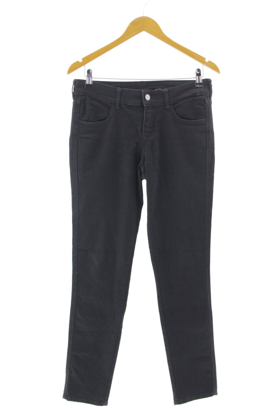 Jeans H&M de la taille 38, de couleur noir de denim