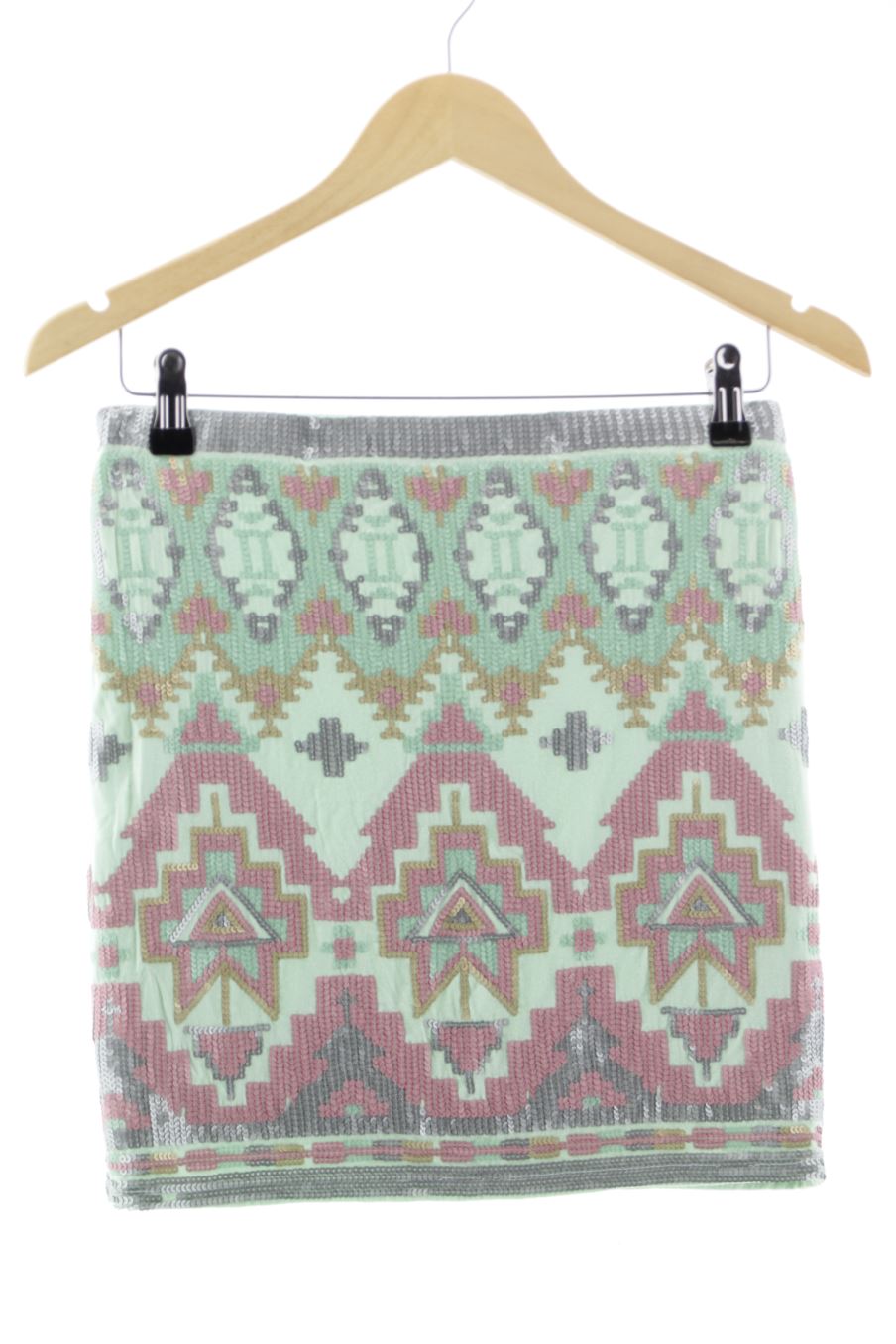 Falda de Luisa J&J de la talla S, de color estampado