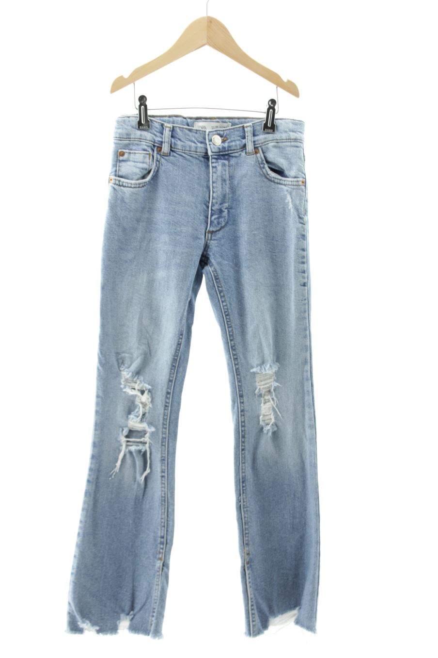 Jeans Zara de la taille 10 ans de denim de seconde main