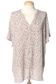 Blusa a maniche corte 52 Cashew flower