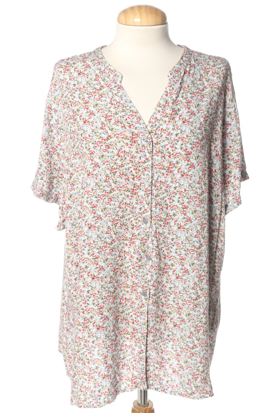 Blusa a maniche corte de Cashew flower de la talla 52, de color stampato