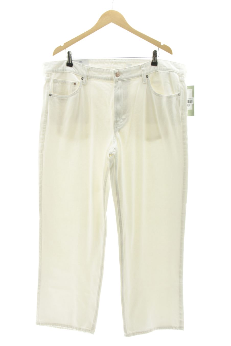 Jeans de H&M de la talla 50, de color bianco