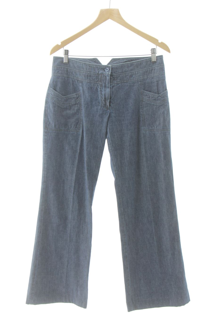 Jeans von Vanessa Bruno Größe 40, Farbe Blau, aus Jeanskleidung für