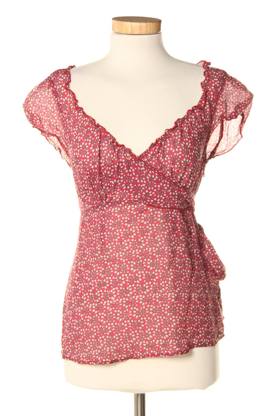 Blouse à manches courtes Caroll de la taille 36, de couleur imprimés