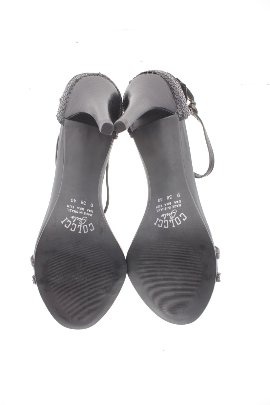 Sandalias tacon de Colcci de la talla 40, de color negro de