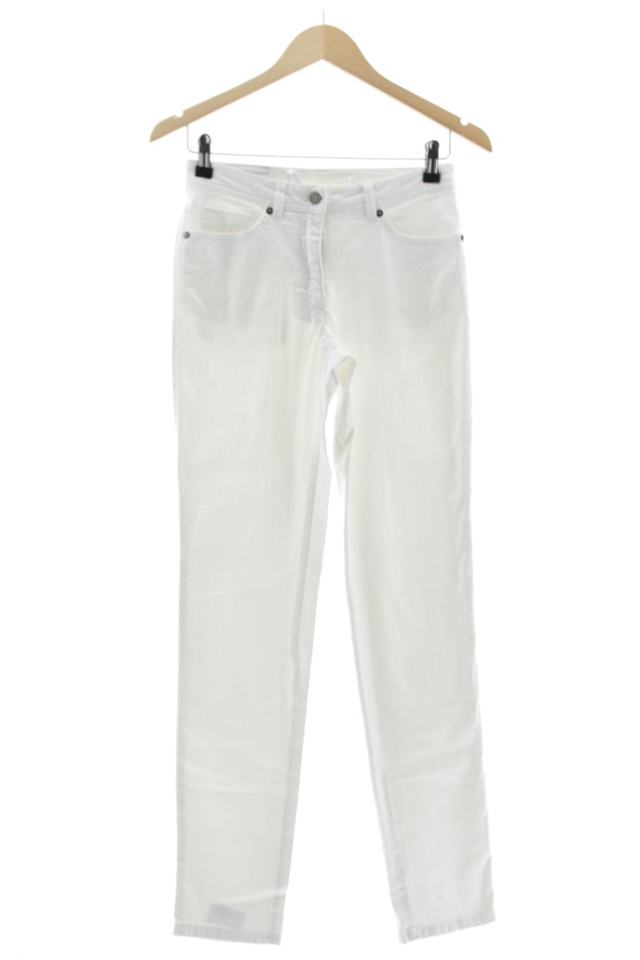 Jeans Madeleine de la taille 36, de couleur blanc de denim