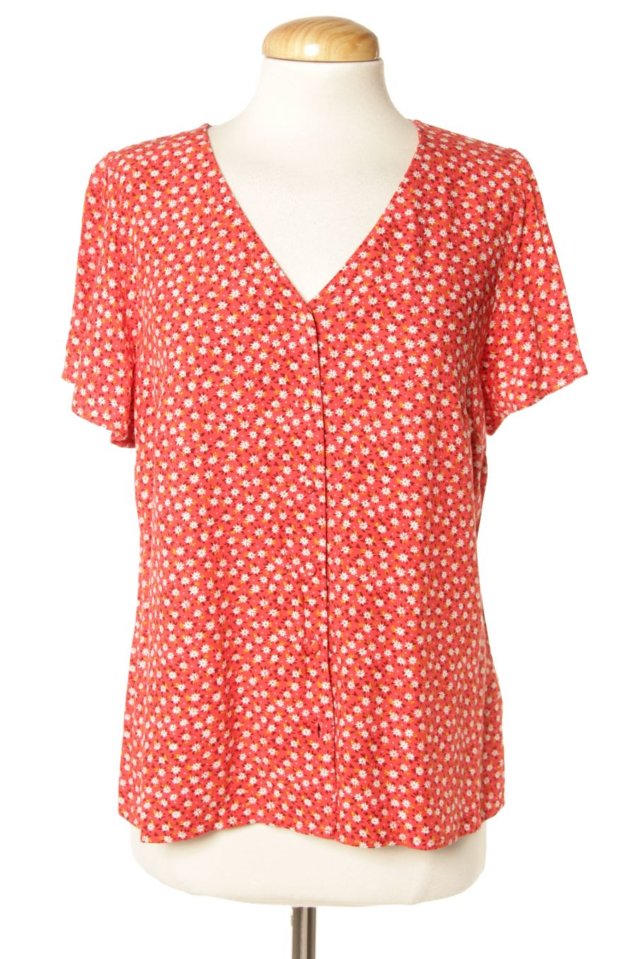 Chemise GOODTHREADS de la taille S, de couleur fleurs