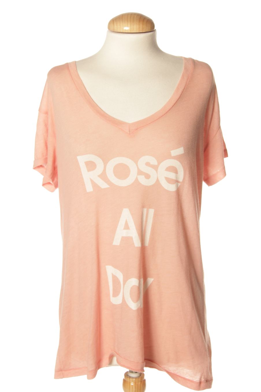 T-shirt WILDFOX de la taille M, de couleur rose