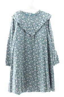 Aufwändiges Kleid 158 Coconut