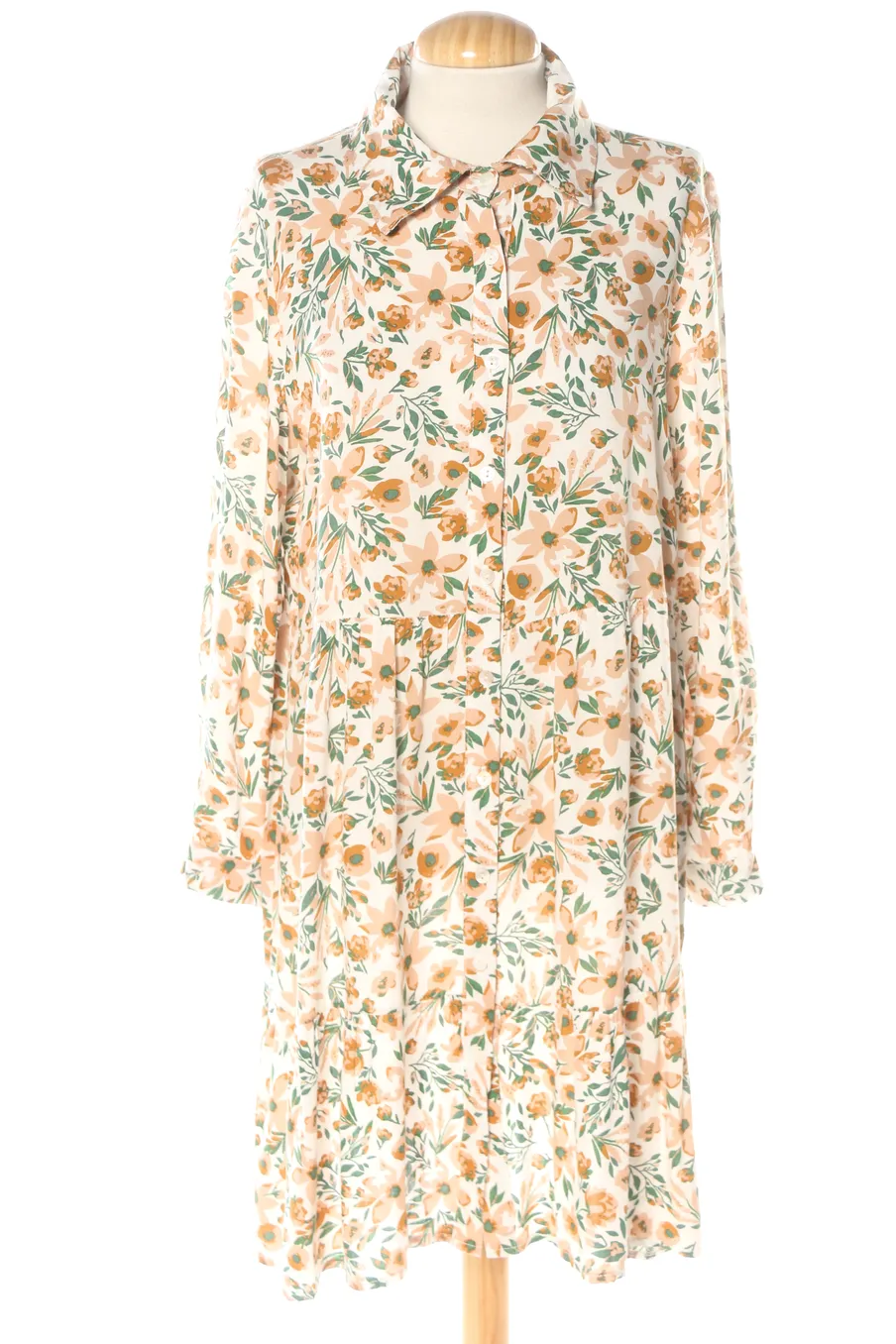 Robe de jour MODA CINDY de la taille L, de couleur fleurs