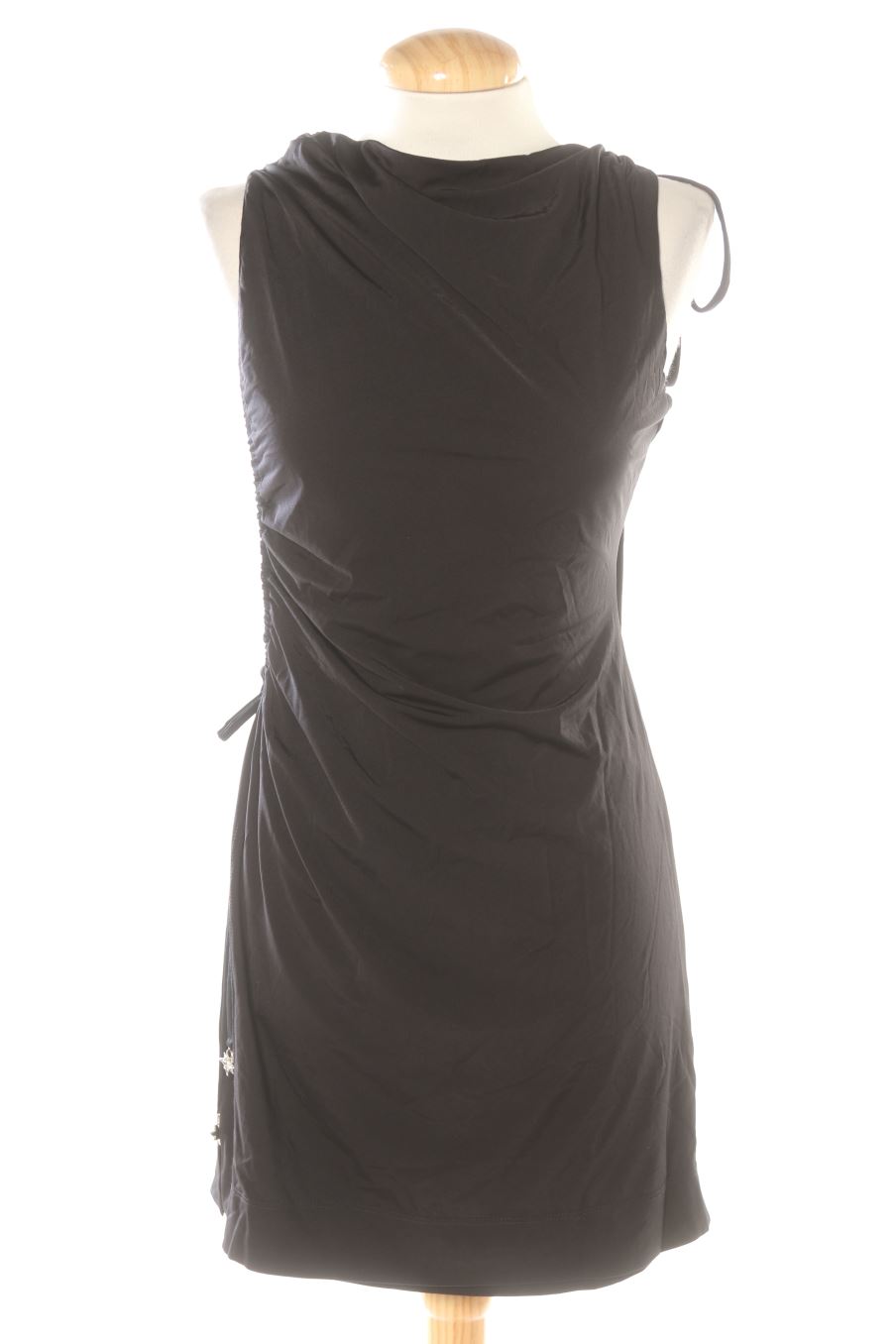 Robe casual Caos de la taille S, de couleur bleu