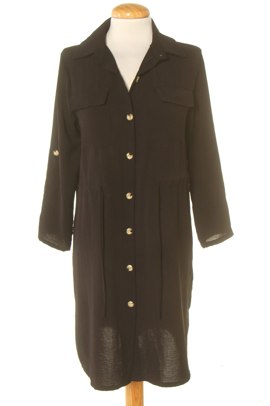 Robe casual aefan de la taille Taille unique, de couleur noir