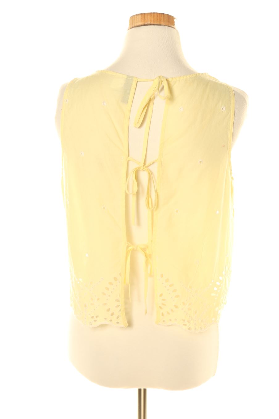 Top de H&M de la talla 36, de color amarillo
