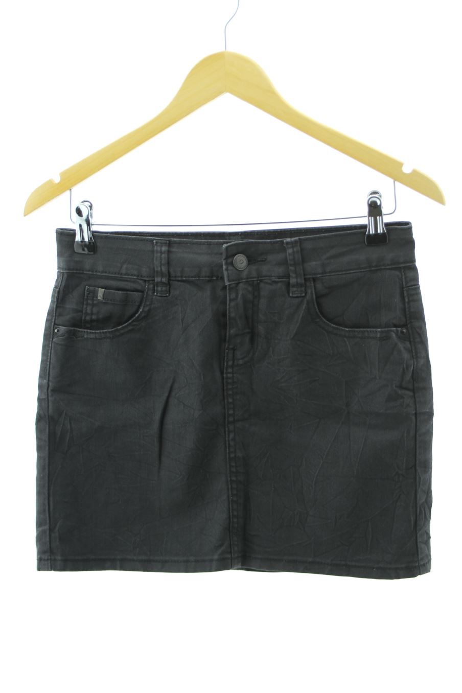 Jupe Pimkie de la taille 34, de couleur noir de denim