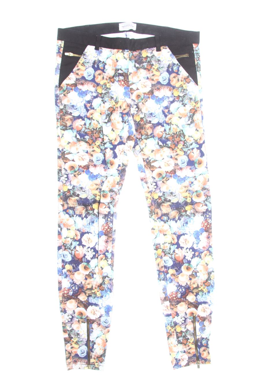 Hose von Pull & Bear Größe 34, Farbe Geblümt, für