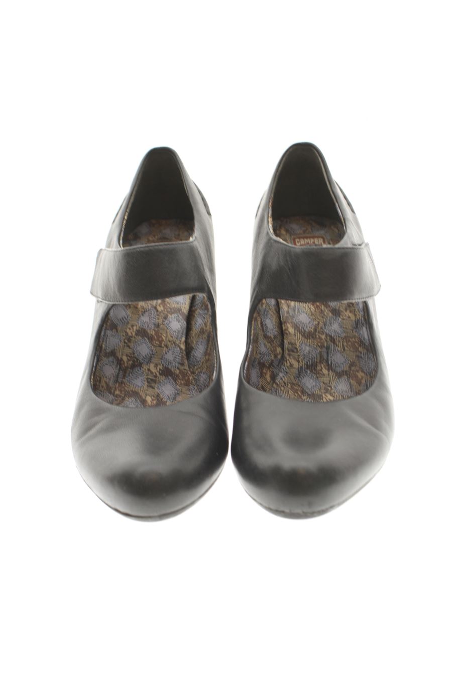 Zapatos de tacon de Camper de la talla 38, de color negro de