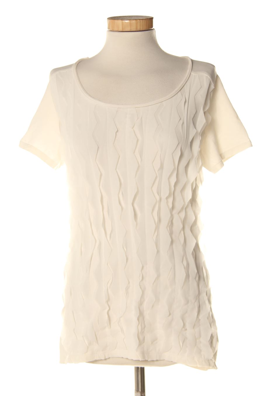 T-shirt Yera de la taille S, de couleur blanc