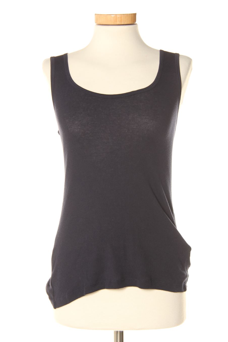 Camiseta sin mangas de Massimo Dutti de la talla S, de color azul marino