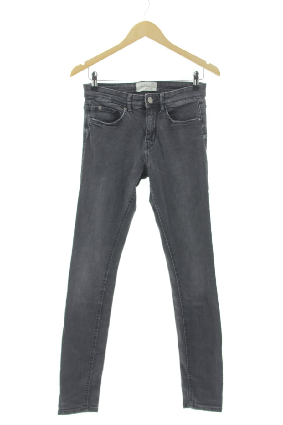 Jeans de Pull & Bear de la talla 36, de color grigio