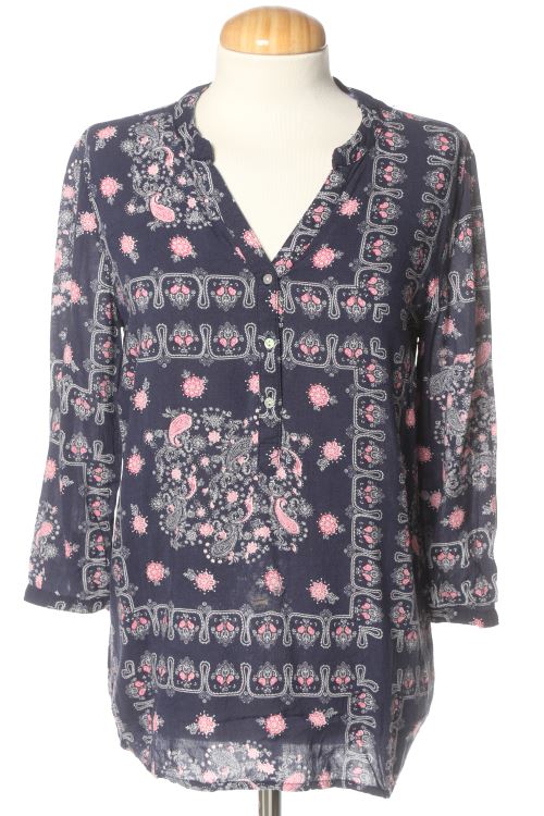 Blusa a maniche lunghe
