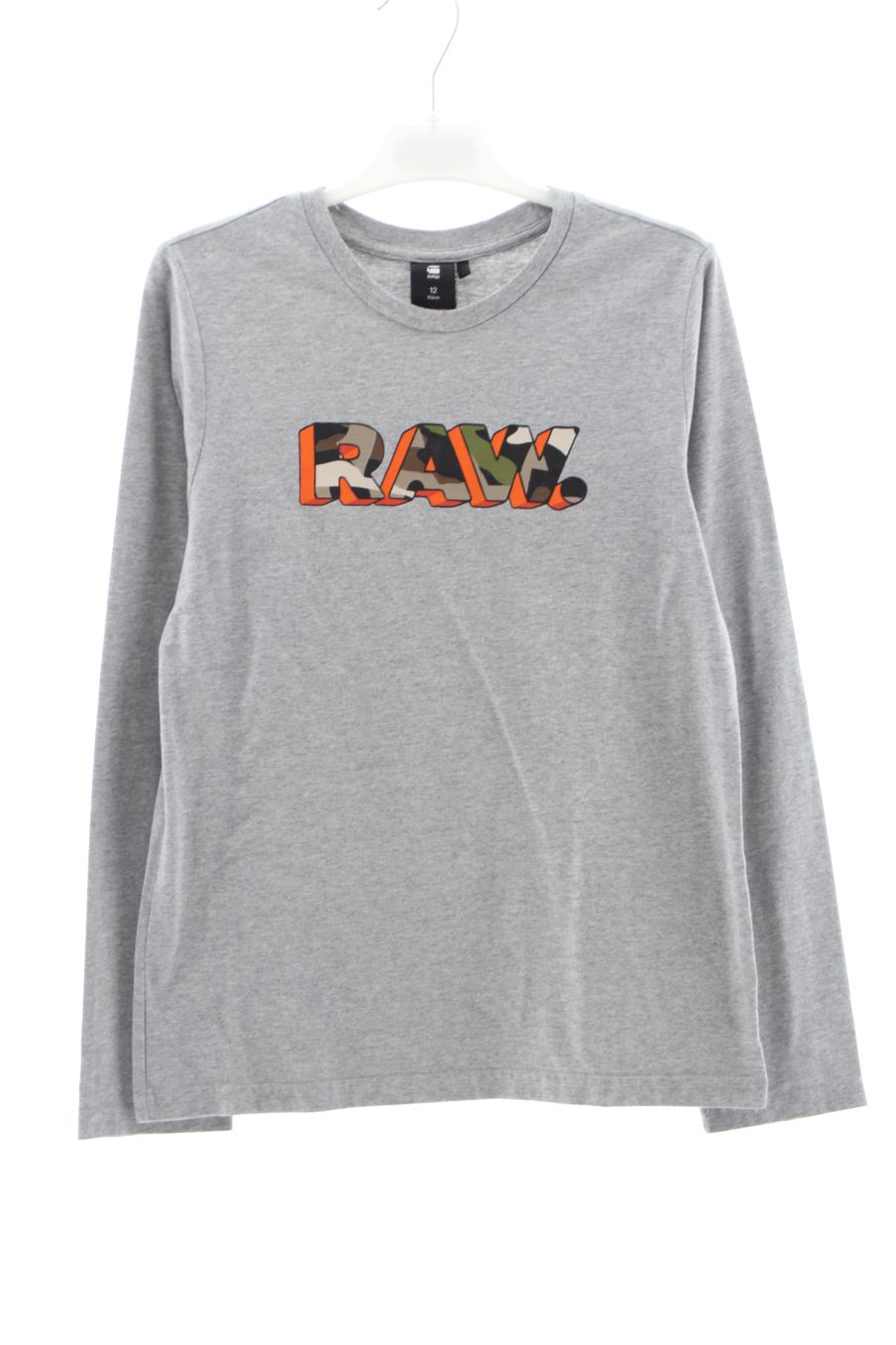 T-shirt manches longues RAW de la taille 12 ans