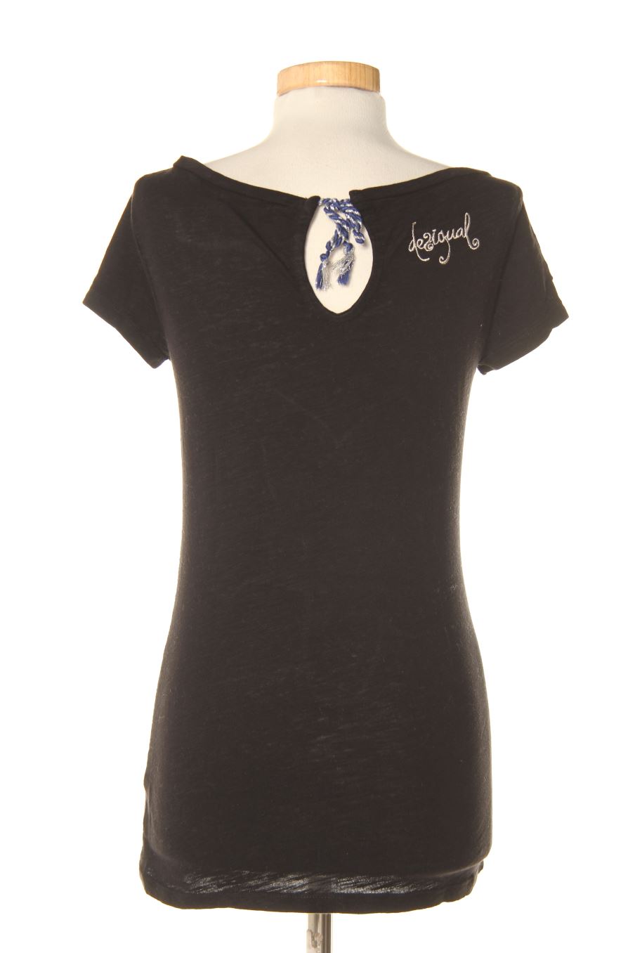 Camiseta de Desigual de la talla S, de color negro