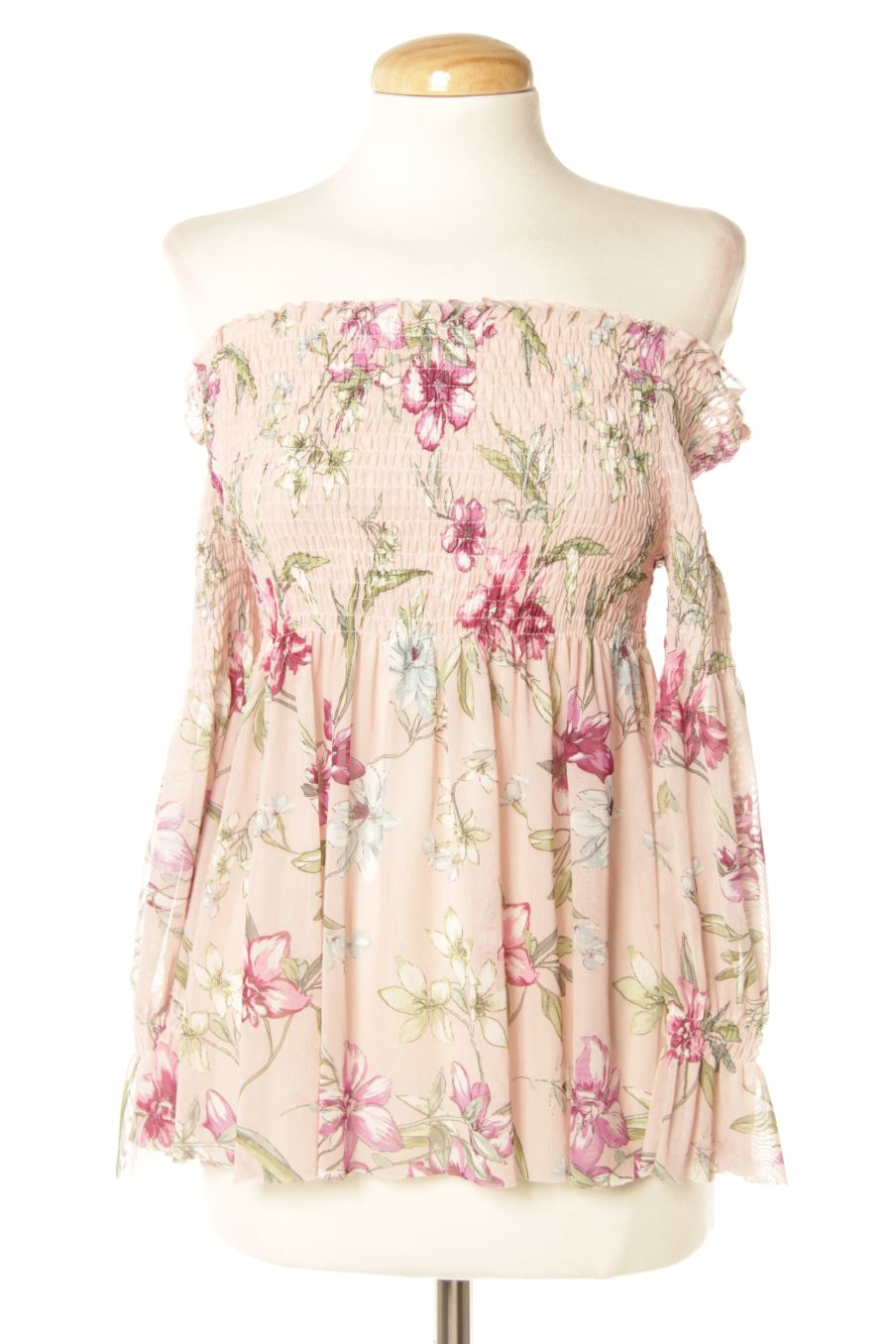 Blusa a maniche lunghe de Amisu de la talla S, de color fiori