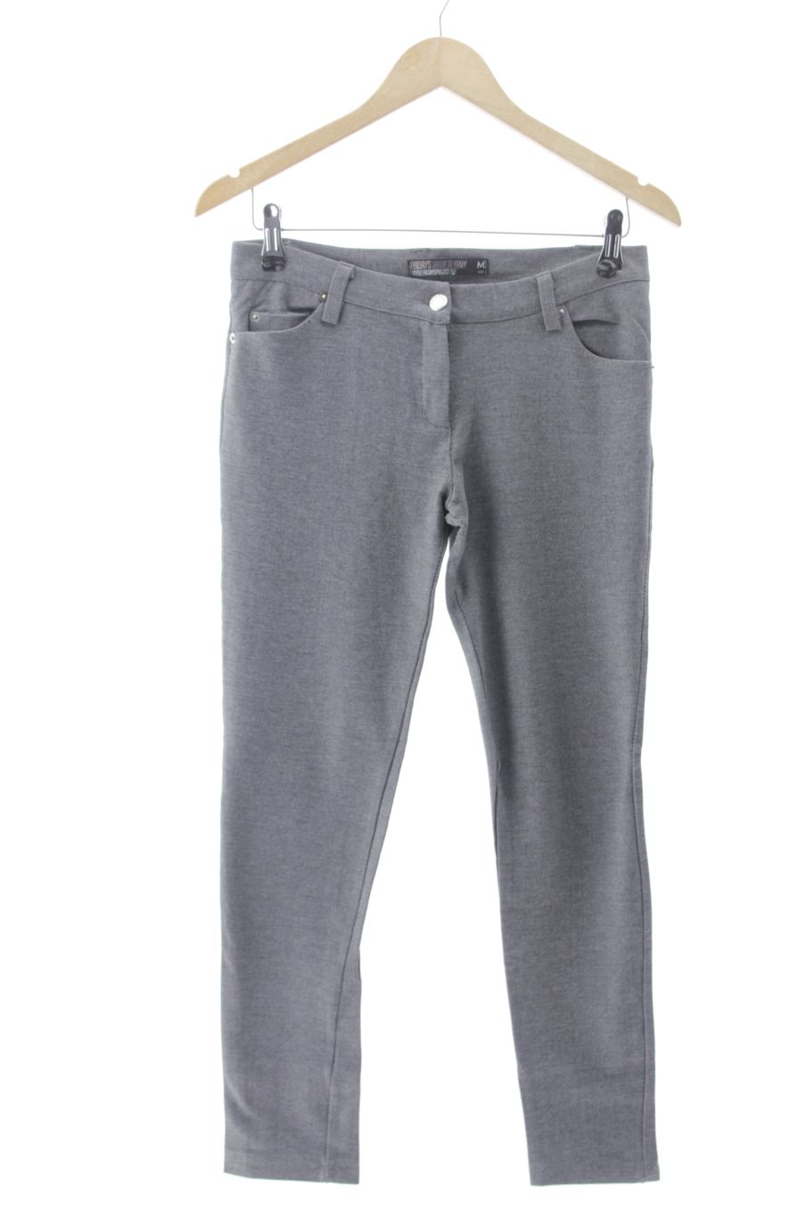 Pantalón Casual de Made in italy de la talla M, de color gris